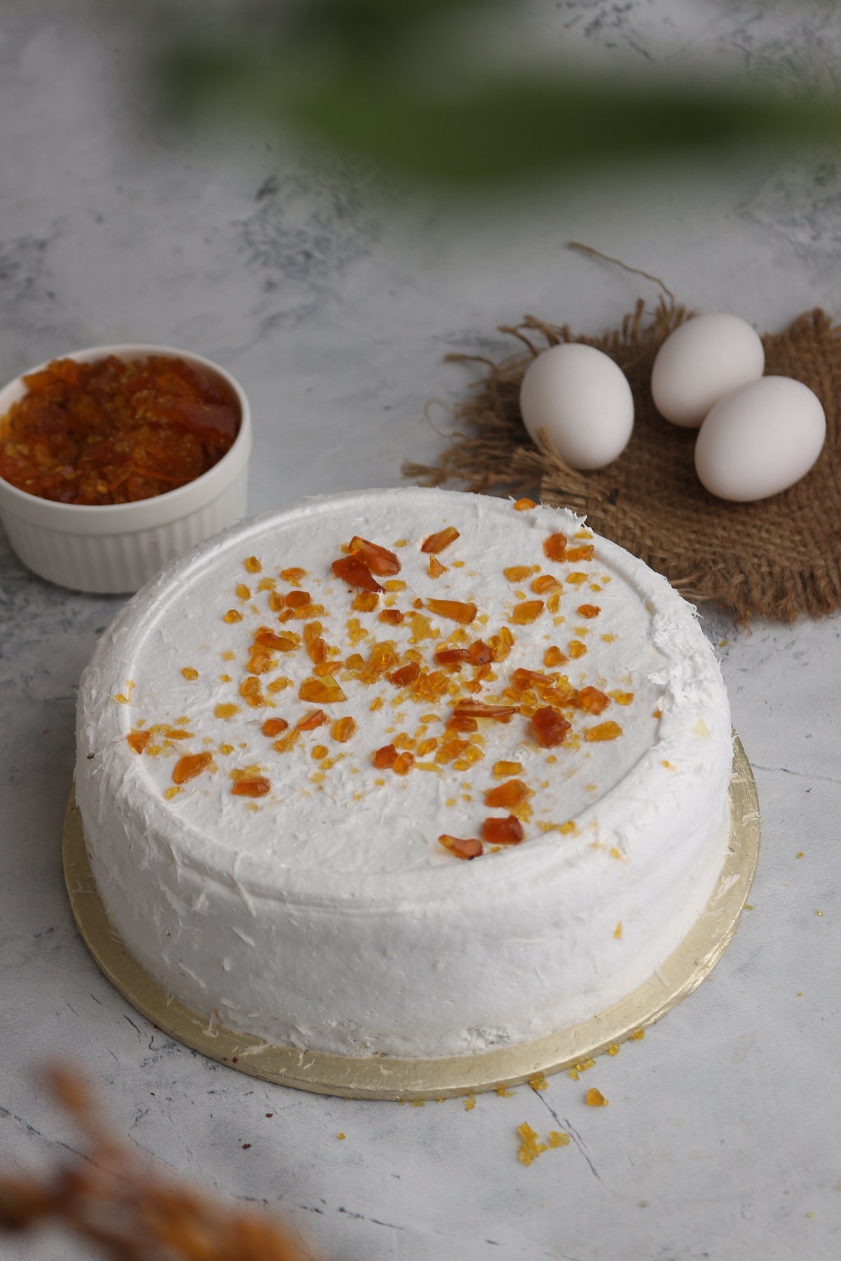 Caramel Crunch Cake