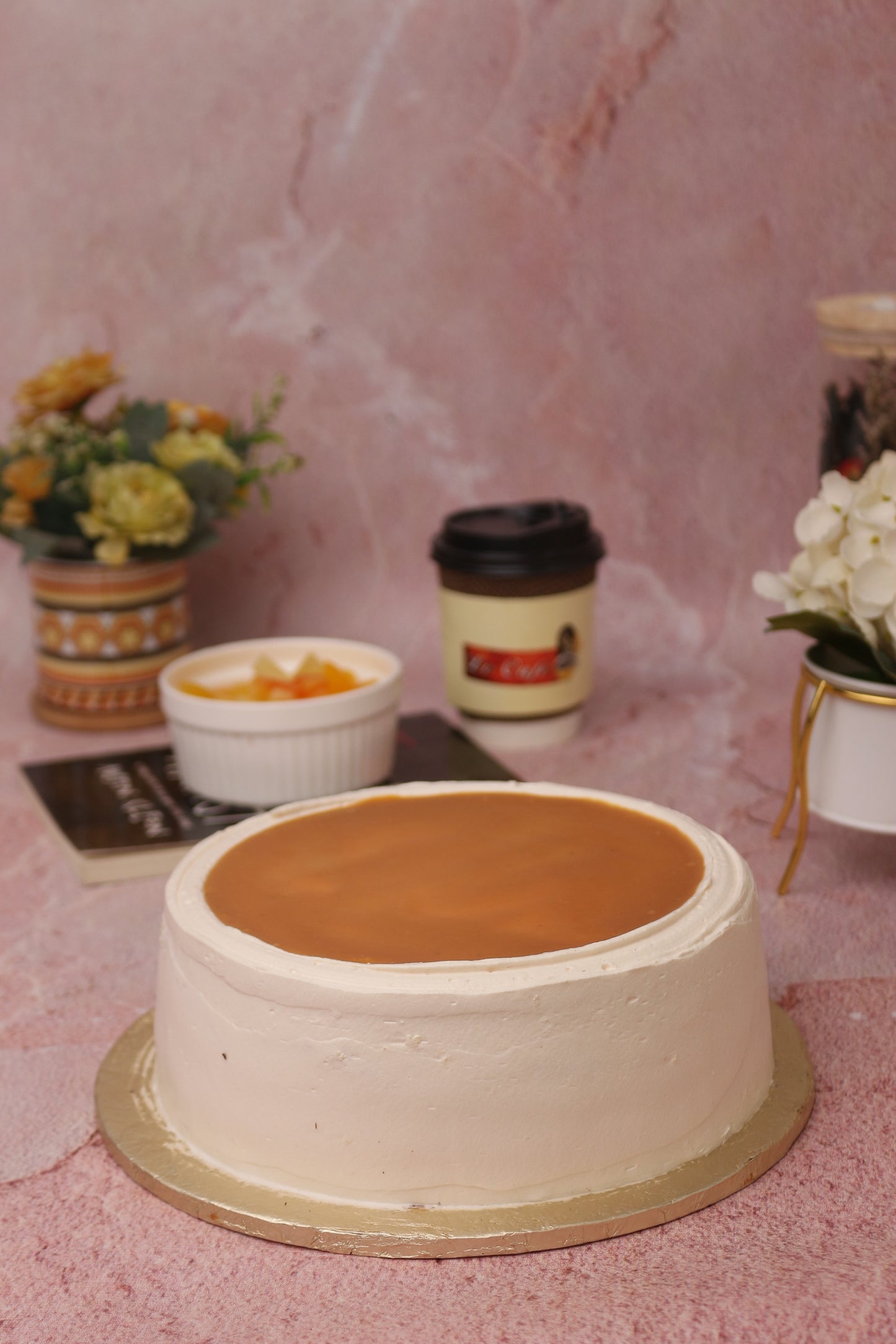Fruit Punch Caramel Cake
